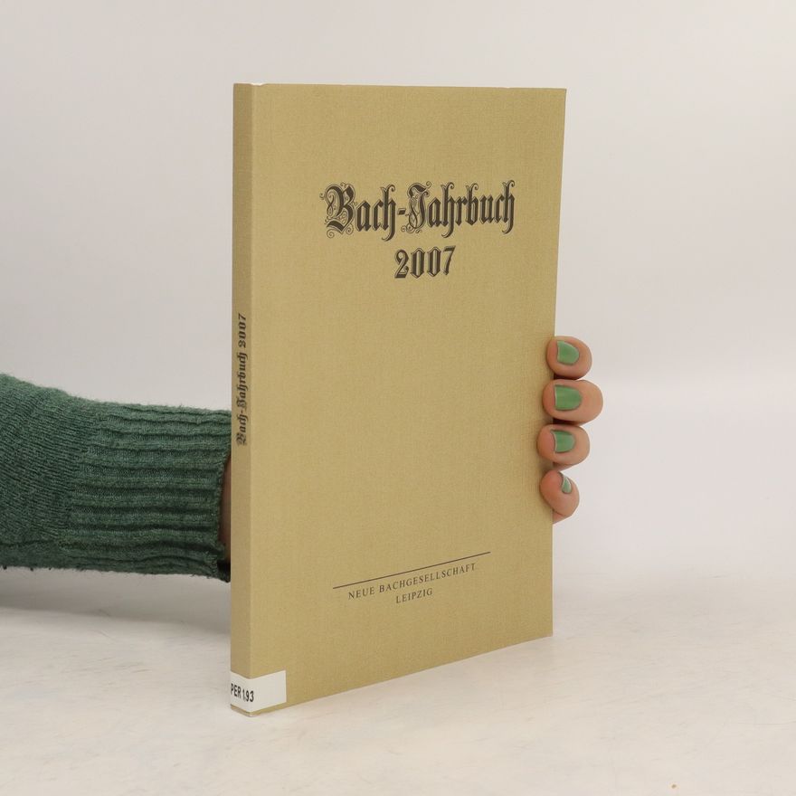 Peter Wollny Bach-Jahrbuch 2007