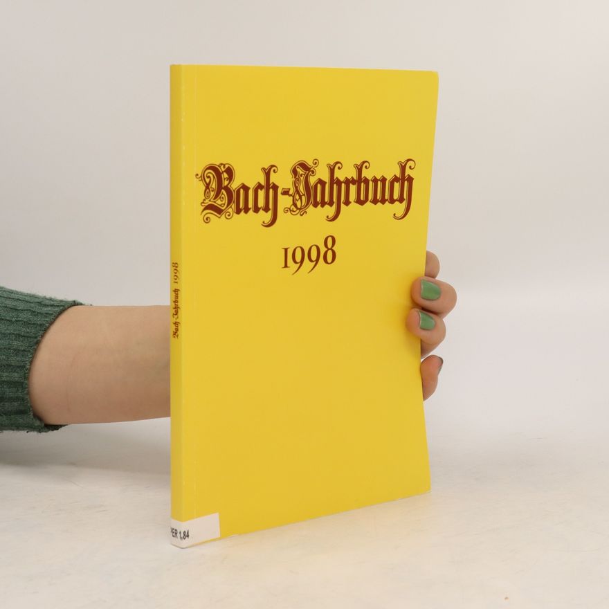 Various authors Bach-Jahrbuch 1998