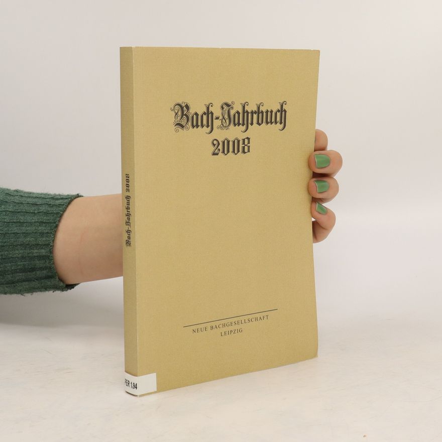Peter Wollny Bach-Jahrbuch 2008