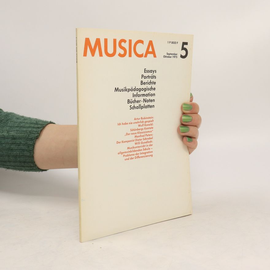 Kolektiv autorů Musica 5/1975