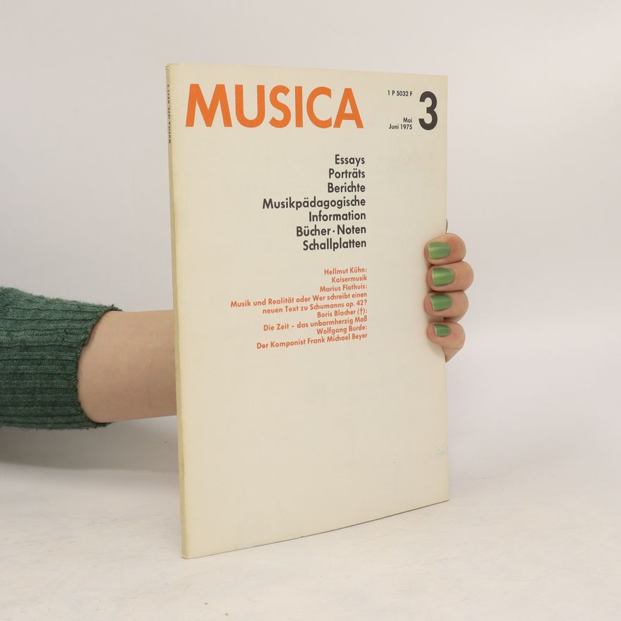 Kolektiv autorů Musica 3/1975