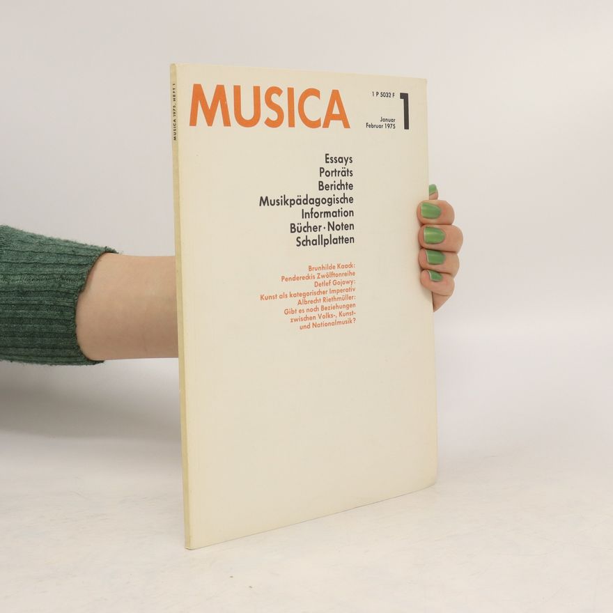 Kolektiv autorů Musica 1/1975