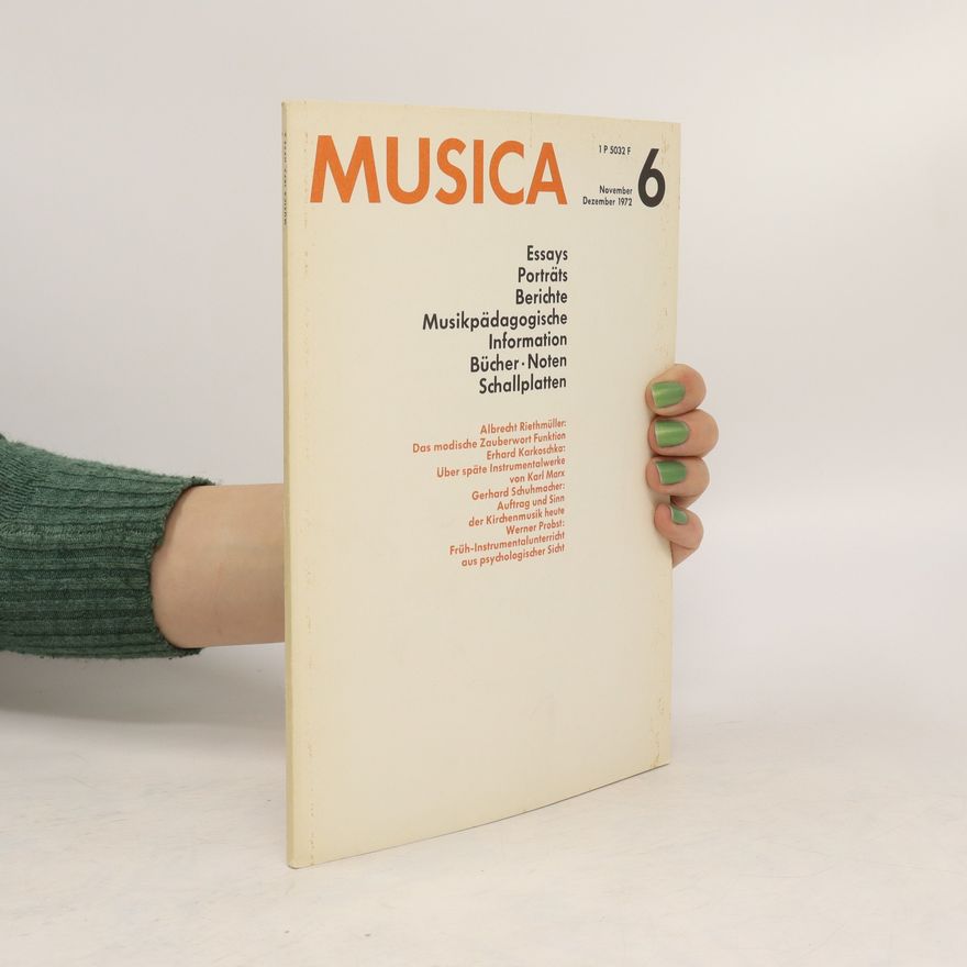 Kolektiv autorů Musica 6/1972