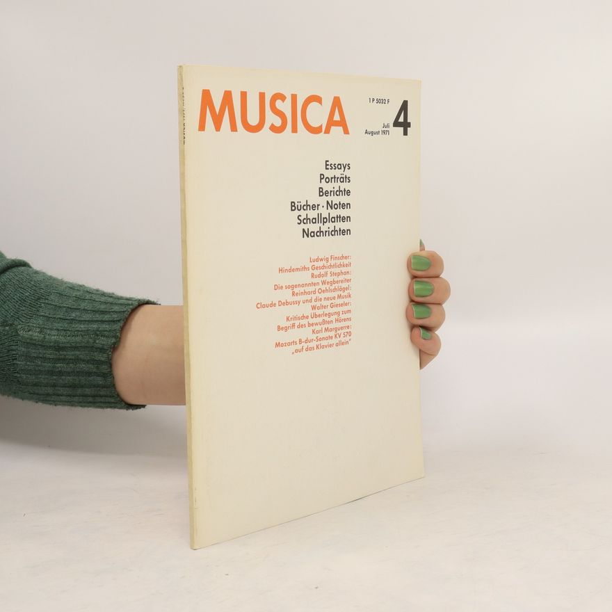 Kolektiv autorů Musica 4/1971
