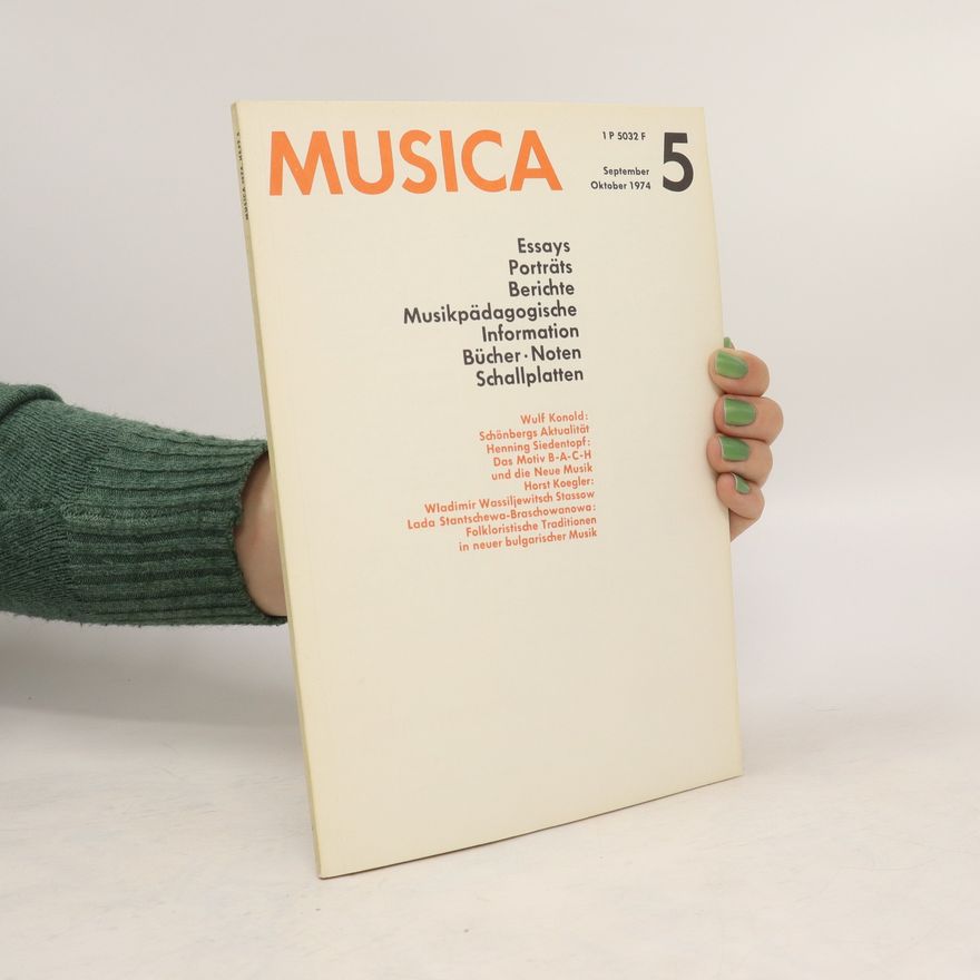 Kolektiv autorů Musica 5/1974
