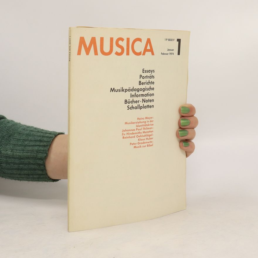 Kolektiv autorů Musica 1/1974