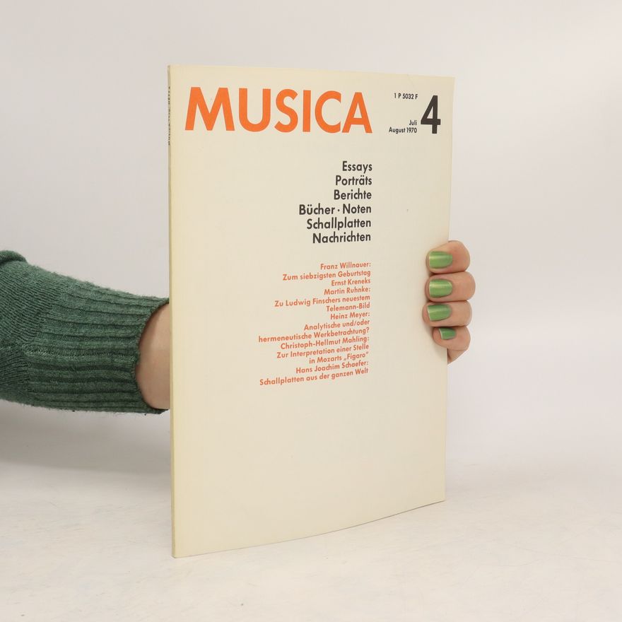Autorenkollektiv Musica 7-8/1970