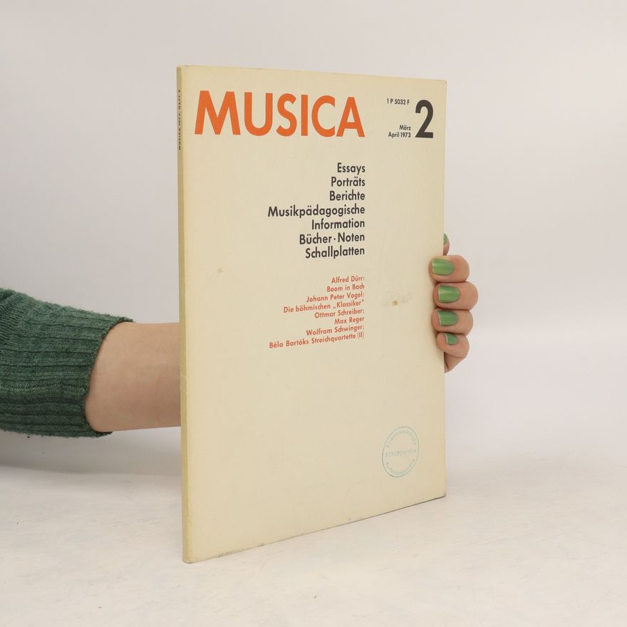 Various authors Musica 3-4/1973