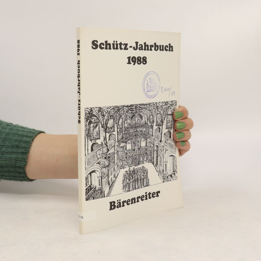 Autorenkollektiv Schütz-Jahrbuch 1988