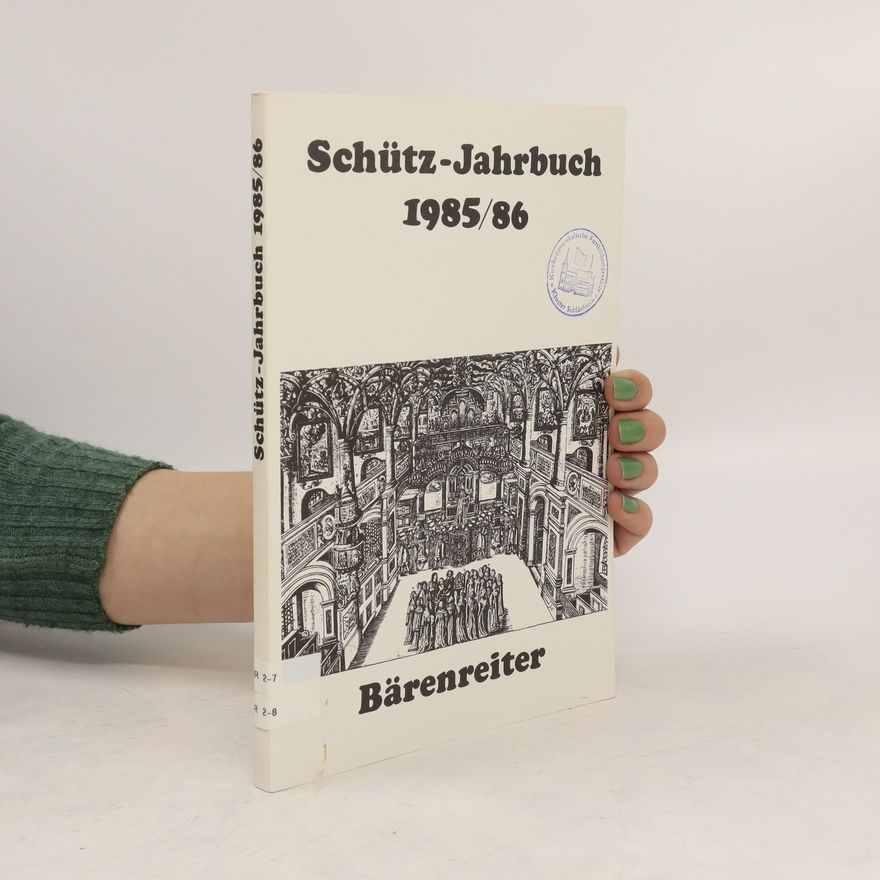 Autorenkollektiv Schütz-Jahrbuch 1985/86