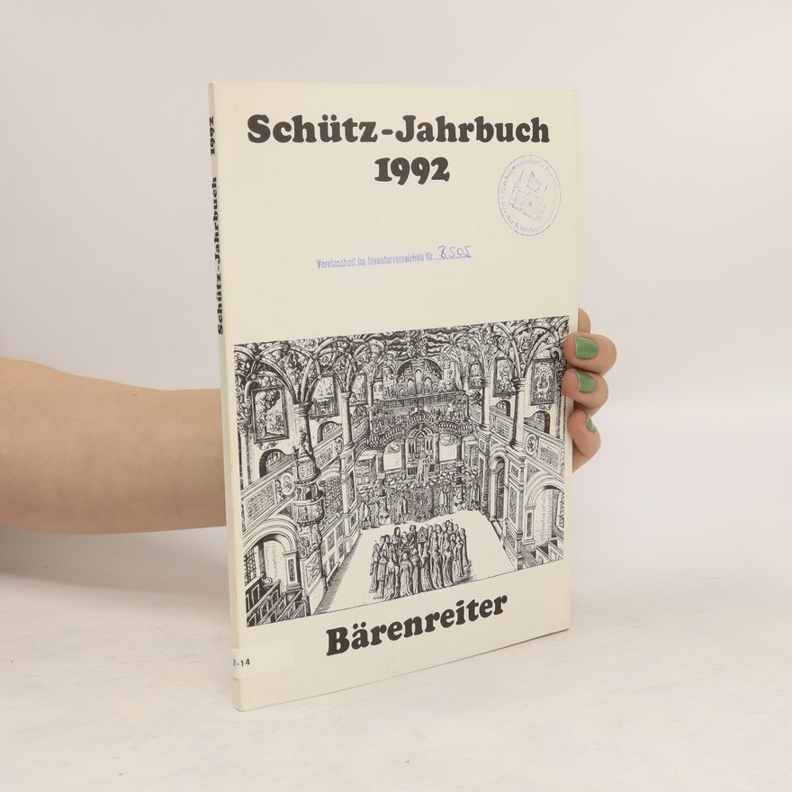 Kolektiv autorů Schütz-Jahrbuch 1992
