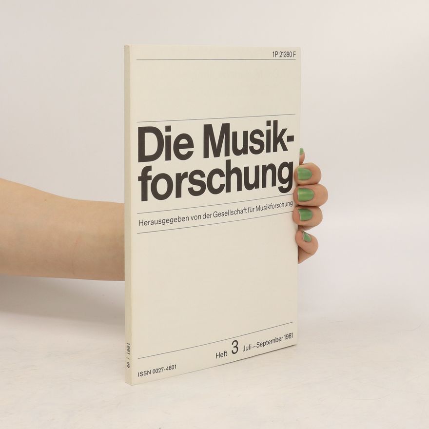 Autorenkollektiv Die Musikforschung 3/1981