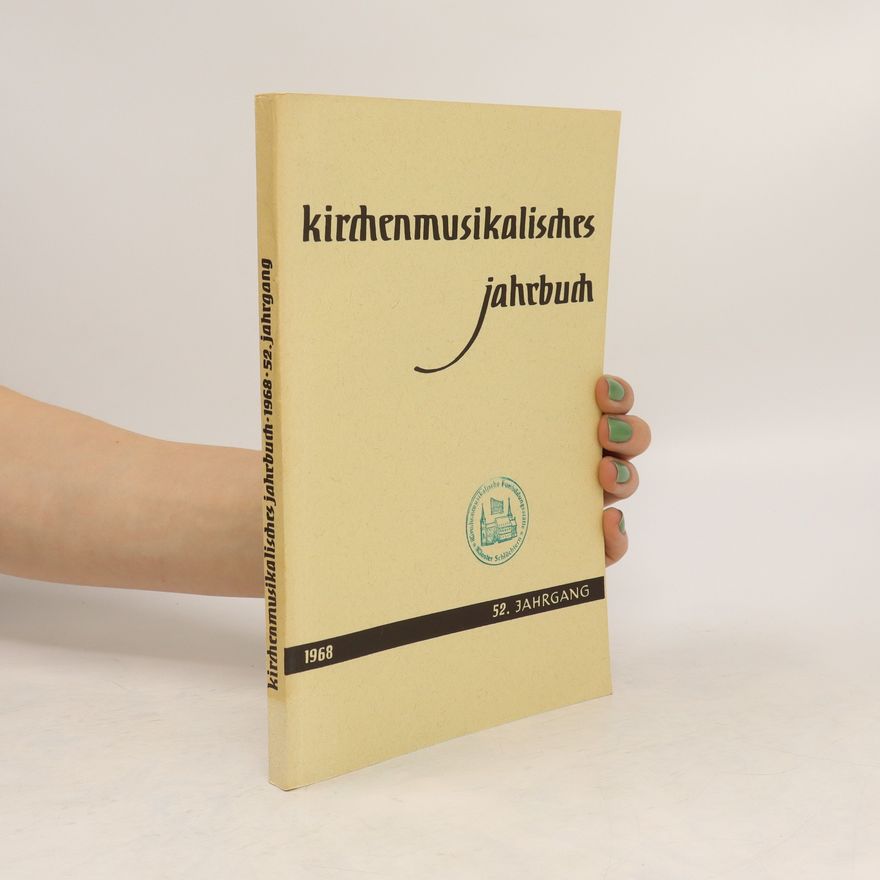Various authors Kirchenmusikalisches Jahrbuch