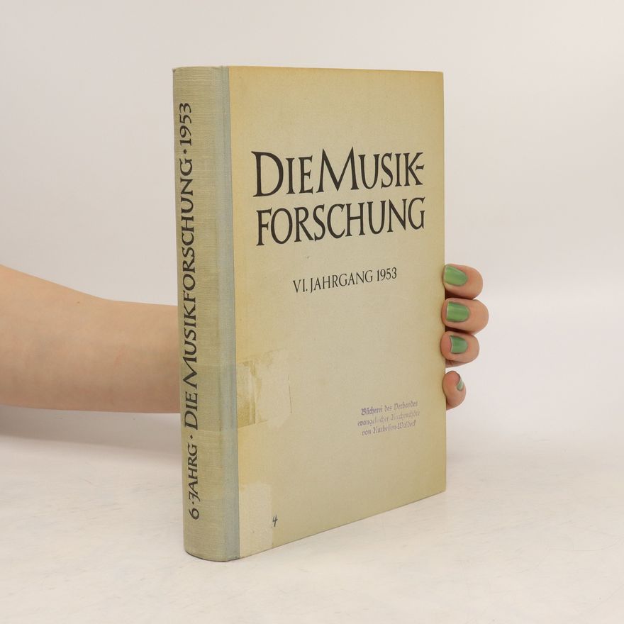 Kolektiv autorů Die Musikforschung VI.