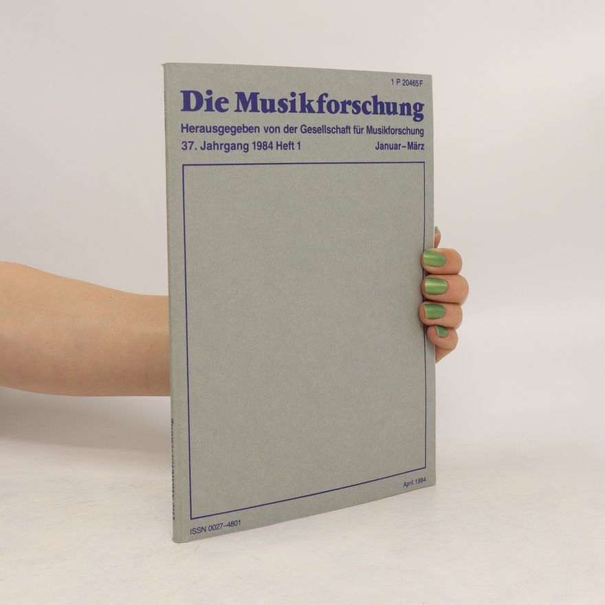 Kolektiv autorů Die Muskforschung 37/1984