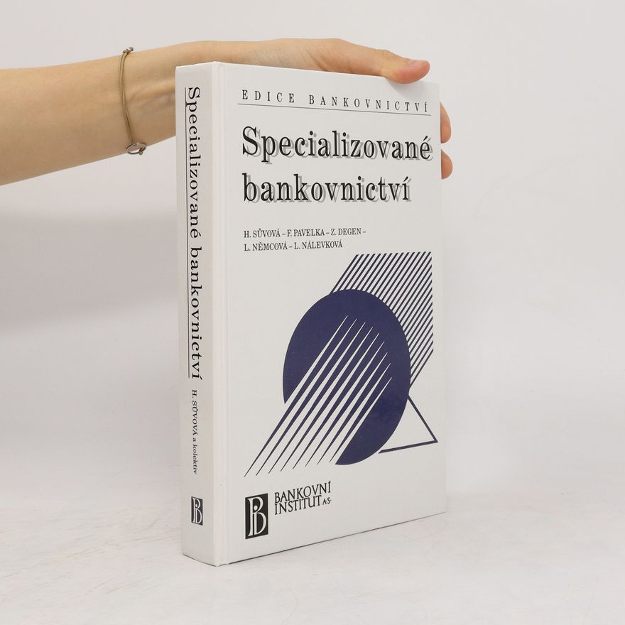 Helena Sůvová Specializované bankovnictví
