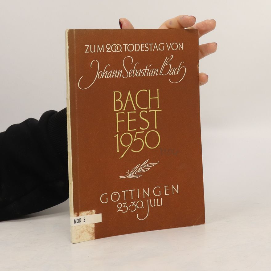 Autorenkollektiv Bach Fest 1950