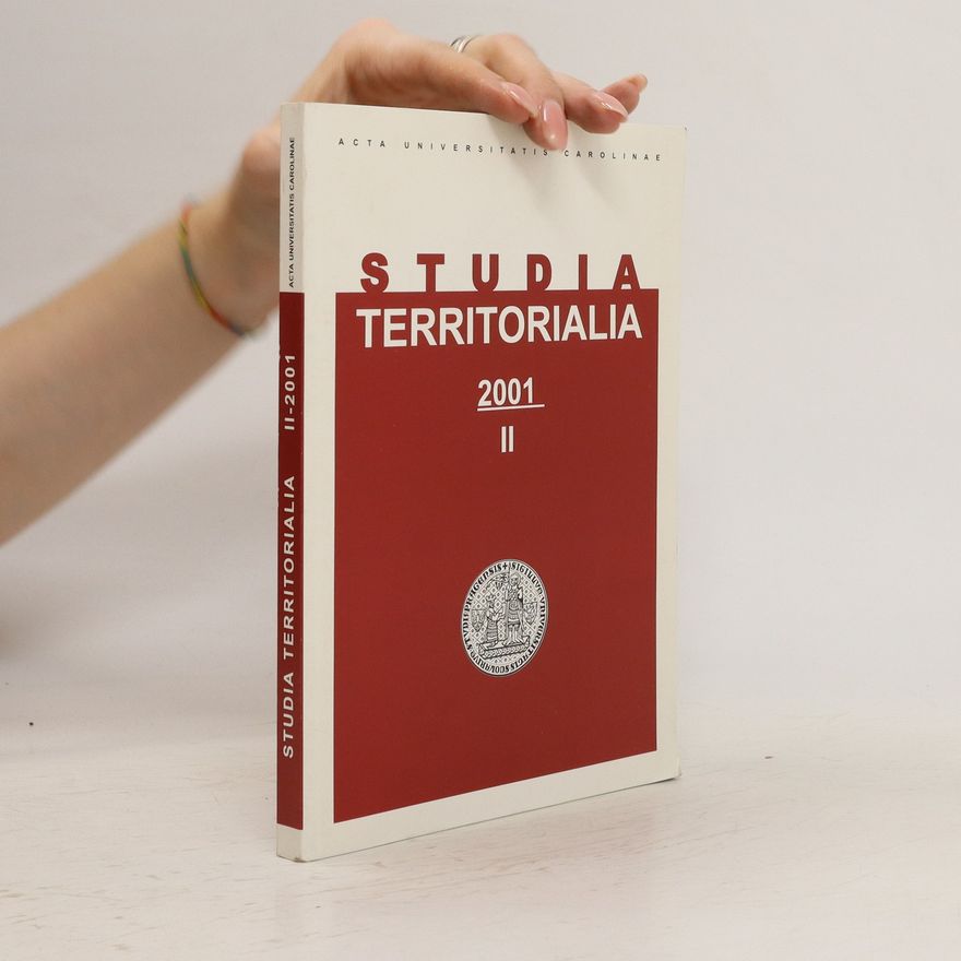 Jiří Vykoukal Studia territorialia 2/2001