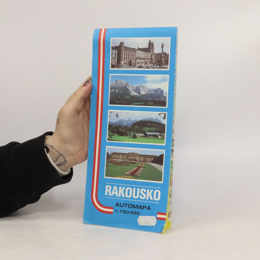 AA.VV. Rakousko, automapa 1:750 000