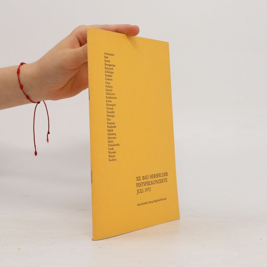 Autorenkollektiv XII. Bad Hersfelder festspielkonzerte