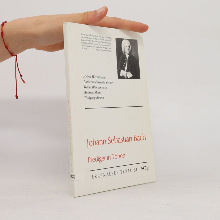 Wolfgang Böhme Johann Sebastian Bach