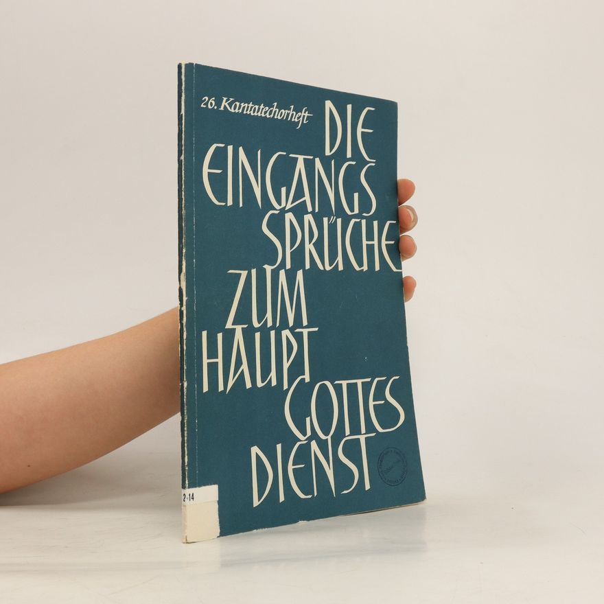 Eberhard Egermann Die Eingangsprüche zum Hauptgottesdienst