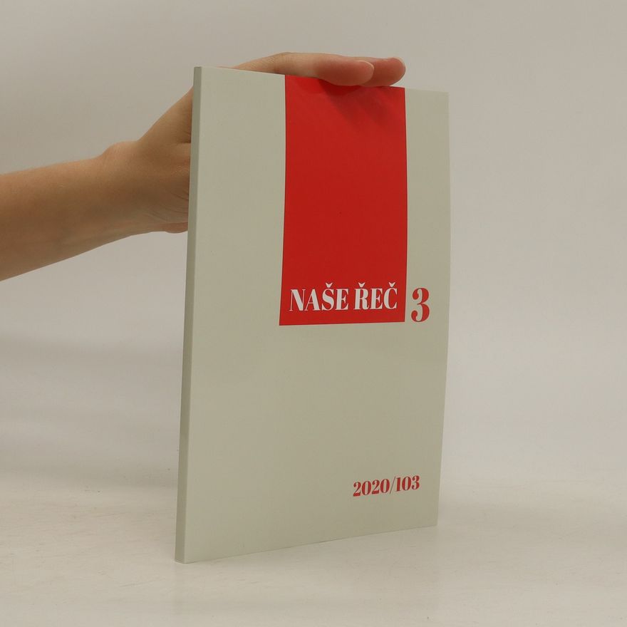 Various authors Naše řeč 3. 2018/101