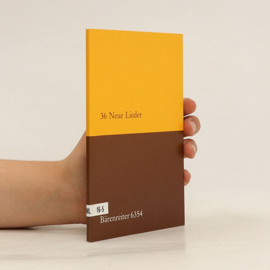 Kolektiv autorů 36 Neue Lieder. 16-5