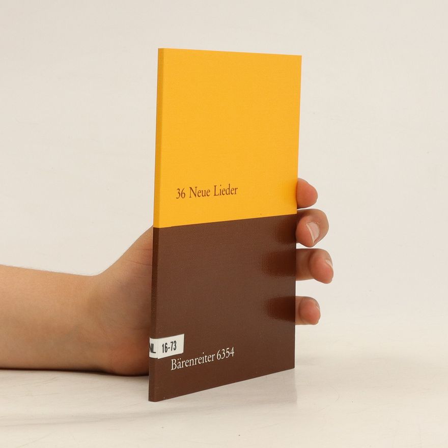 Kolektiv autorů 36 Neue Lieder 16-73