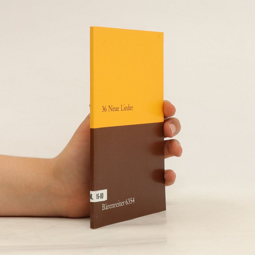 Kolektiv autorů 36 Neue Lieder 16-80