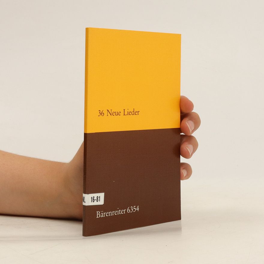 Kolektiv autorů 36 Neue Lieder 16-81