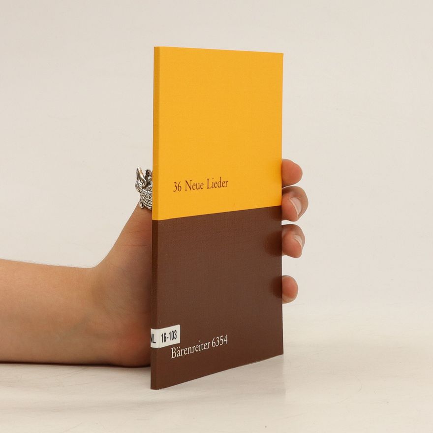 Kolektiv autorů 36 neue lieder 16-103