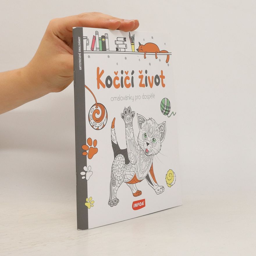 Collectif d'auteurs Kočičí život - Omalovánky pro dospělé