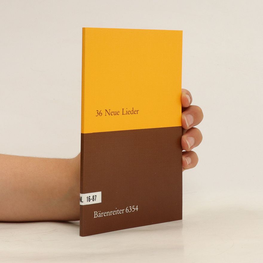 Kolektiv autorů 36 Neue Lieder 16-87