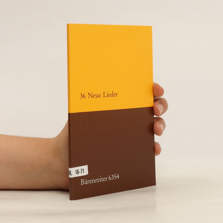 Kolektiv autorů 36 Neue Lieder 16-71