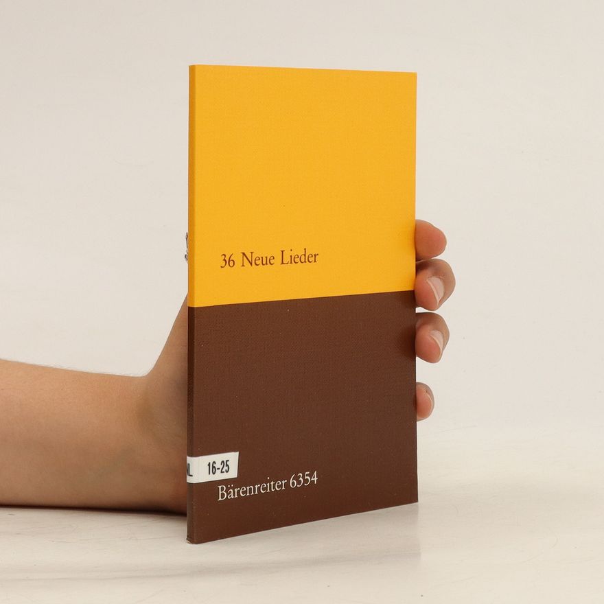Kolektiv autorů 36 Neue Lieder 16-25