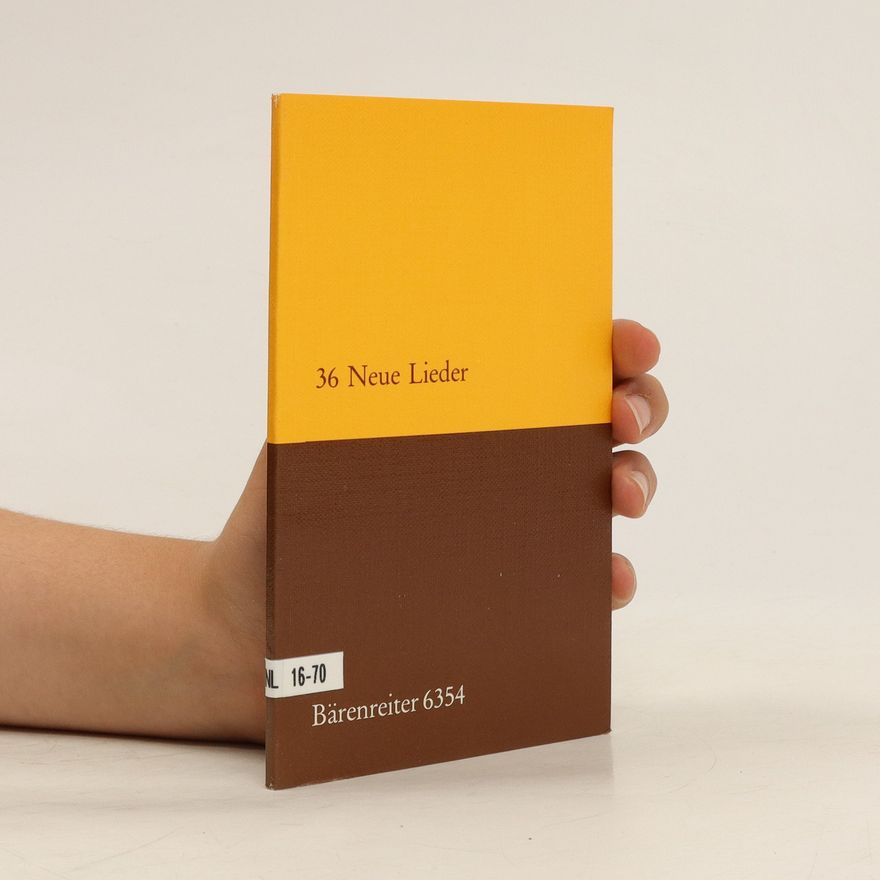 Kolektiv autorů 36 Neue Lieder 16-70