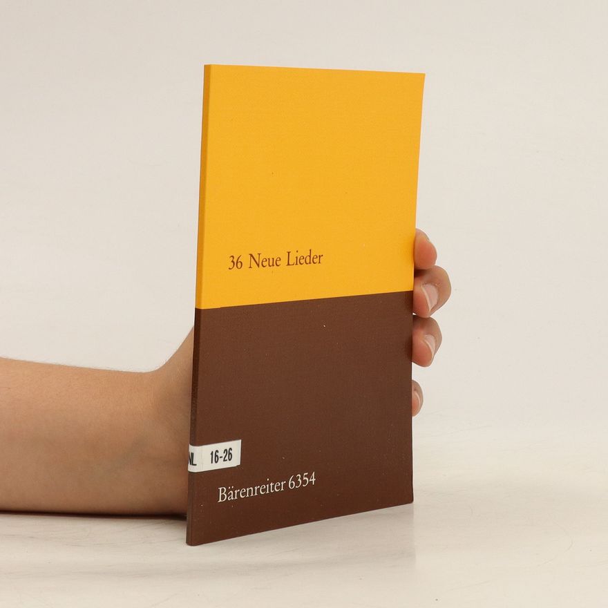 Kolektiv autorů 36 Neue Lieder 16-26