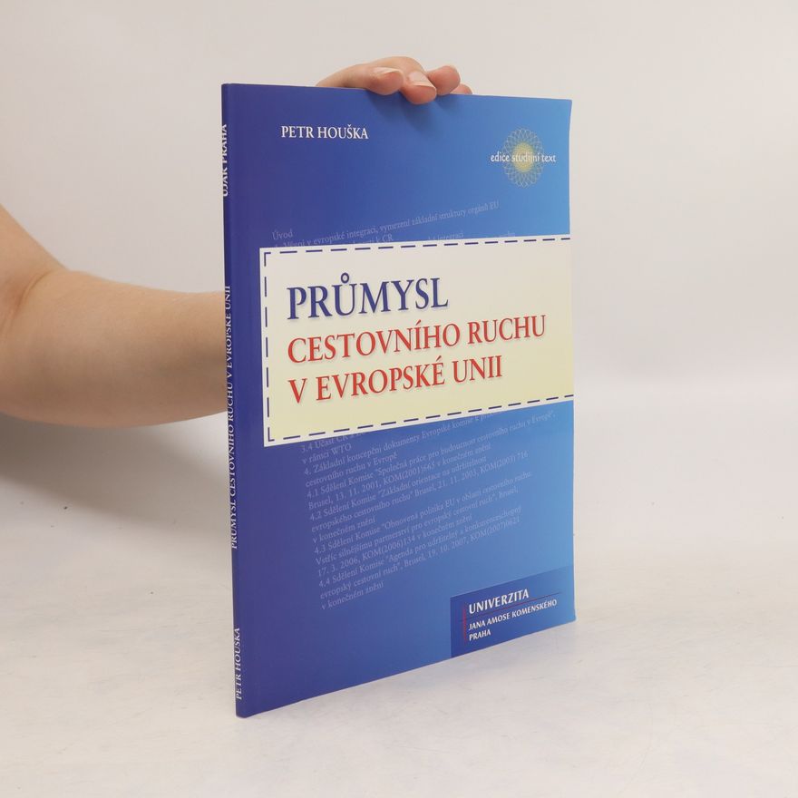 Petr Houška Průmysl cestovního ruchu v Evropské unii