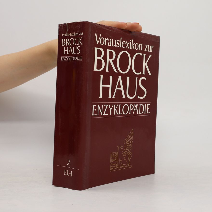 Autorenkollektiv Vorauslexikon in fünf Bänden zur Brockhaus Enzyklopädie. El-I
