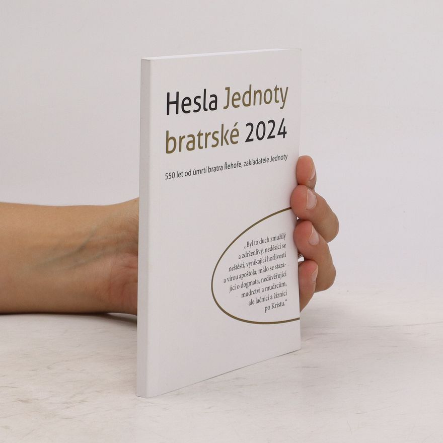 Autorenkollektiv Hesla Jednoty bratrské na rok 2024