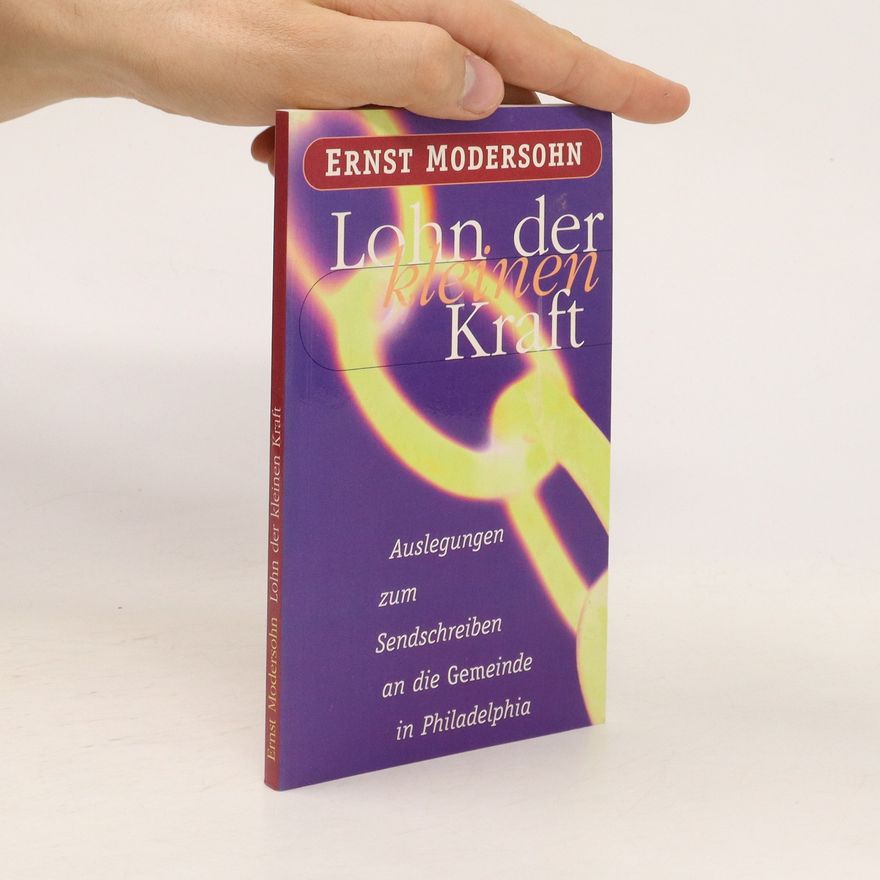 Ernst Modersohn Lohn der kleinen Kraft