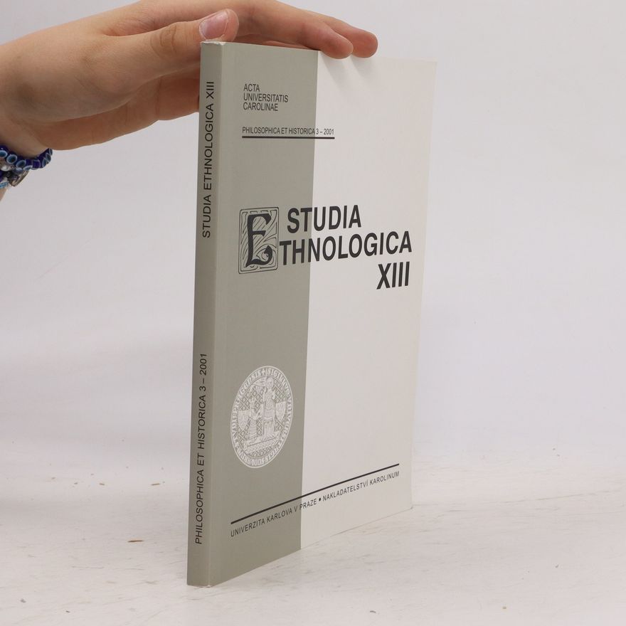 Miloš Tomandl Studia ethnologica XIII