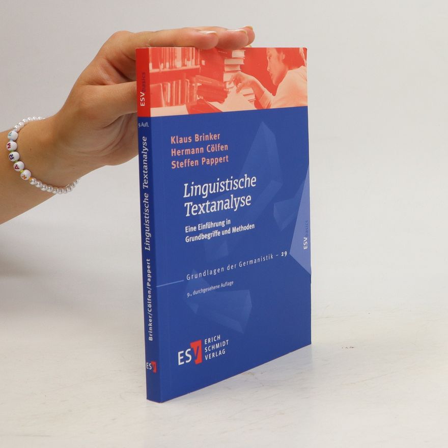 Klaus Brinker Linguistische Textanalyse