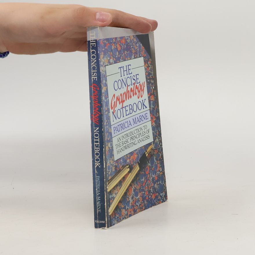 Patricia Marne The Concise Graphology Notebook