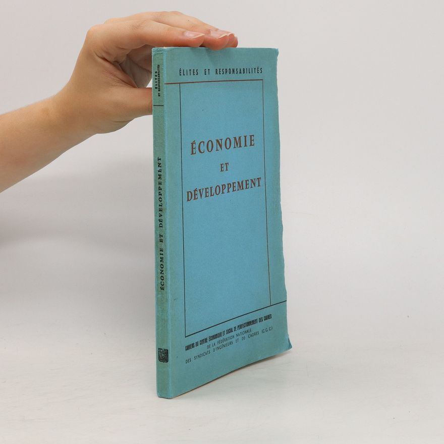 Kolektiv autorů Economie et développement