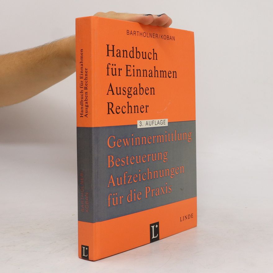 Wilfried Bartholner Handbuch für Einnahmen-Ausgaben-Rechner