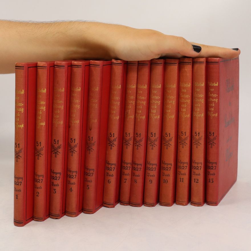 Autorenkollektiv Bibliothek der Unterhaltung und des Wissens 1-13/1927