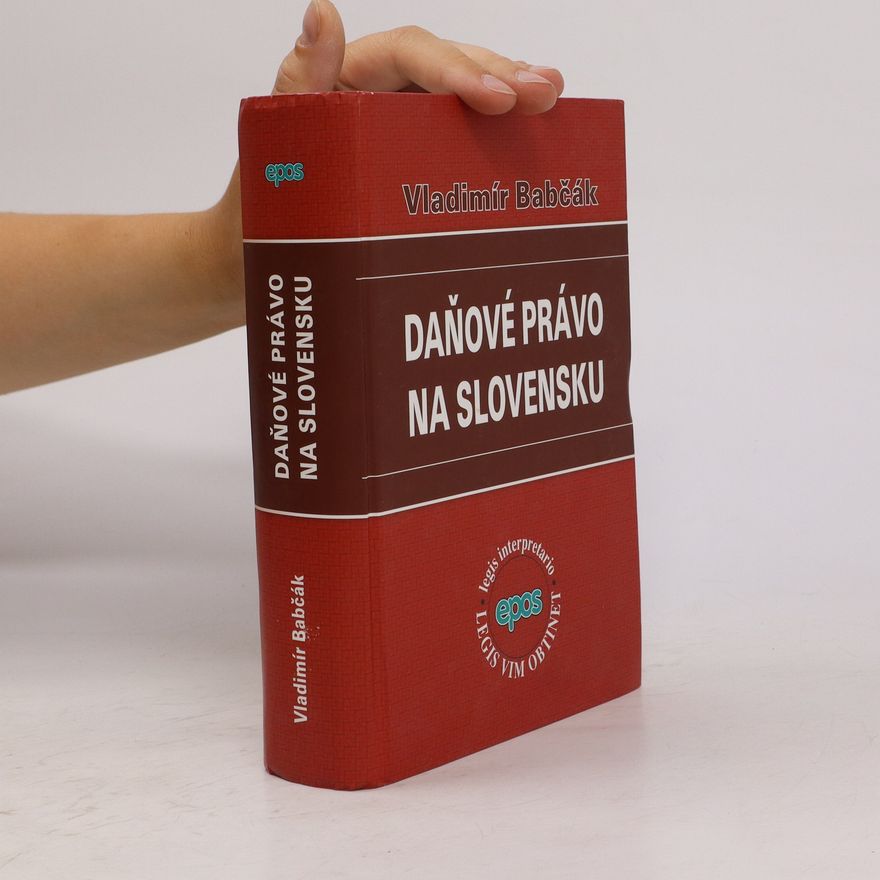Vladimír Babčák Daňové právo na Slovensku
