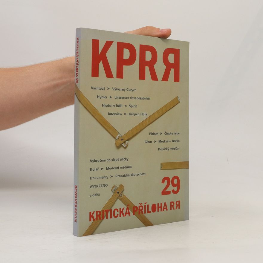 Various authors Kritická příloha Revolver Revue KPRR 29